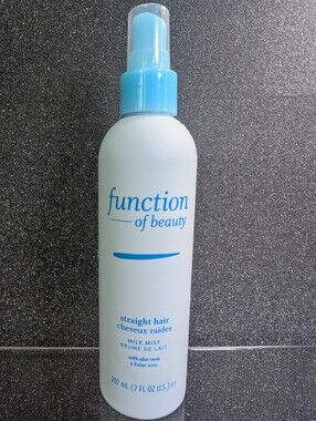Function of Beauty Straight Hair Milk Mist Leave In Conditioner With Aloe 7 oz